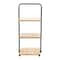 Hello Honey® 24'' Black Modern Decorative Tray with 3 shelves